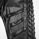 Punk drawstring leggings