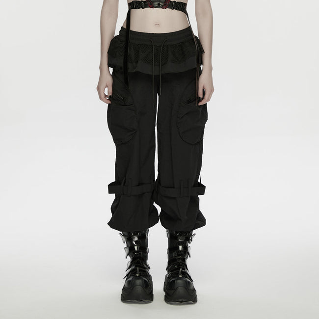 Punk Cuffed Pants For Women