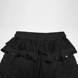 Punk Cuffed Pants For Women