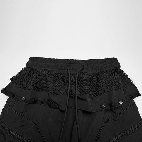 Punk Cuffed Pants For Women