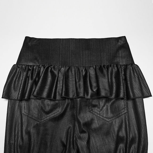 Goth elegant flared pants