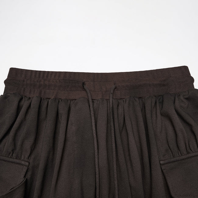 Wasteland distressed drop-crotch pants