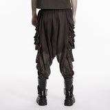 Wasteland distressed drop-crotch pants
