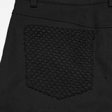 Punk minimalist buckle pants