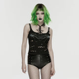 Punk metal hot shorts for women