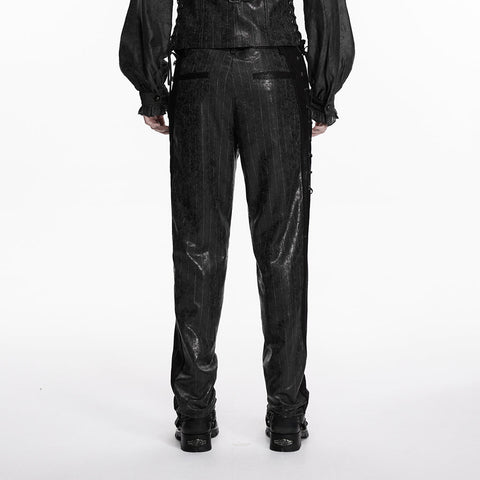 Men's Steampunk striped pants