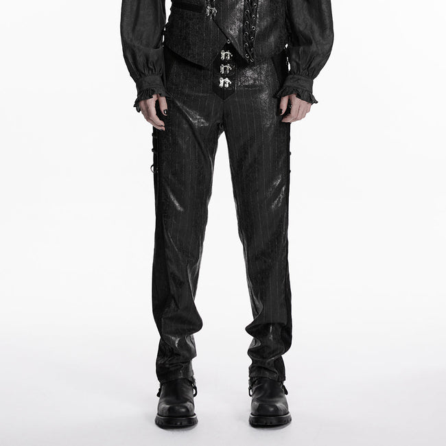 Men's Steampunk striped pants