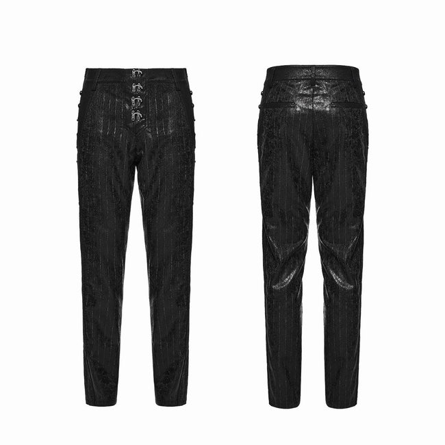 Men's Steampunk striped pants