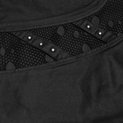 Punk personalized suede shorts