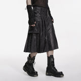 Punk vintage skirt-pants