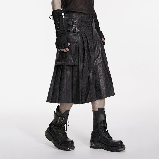 Punk vintage skirt-pants
