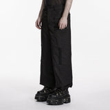 Dark functional vest pants