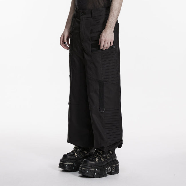 Dark functional vest pants