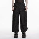 Dark functional vest pants