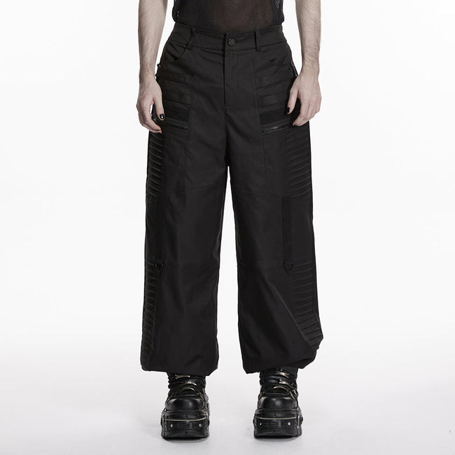 Dark functional vest pants