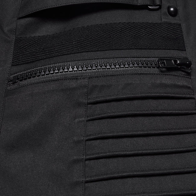 Dark functional vest pants