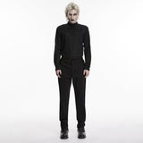 Goth Strapped Pants For Men