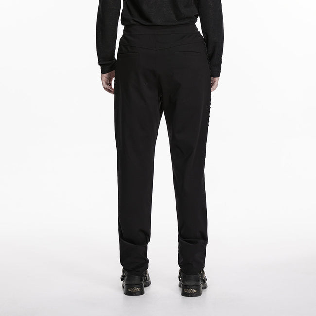 Goth Strapped Pants For Men