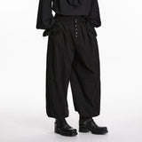 Goth tapered pants