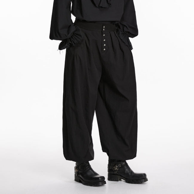 Goth tapered pants