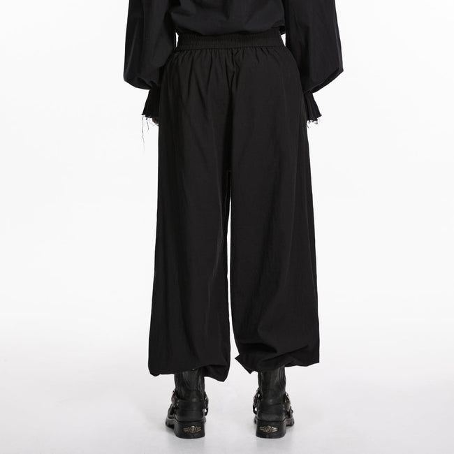 Goth tapered pants