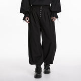 Goth tapered pants