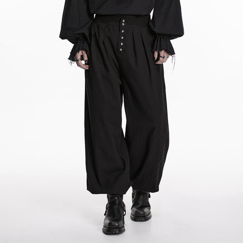Goth tapered pants
