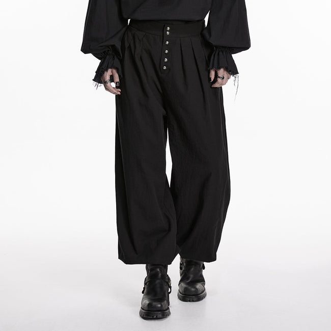 Goth tapered pants