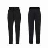 Goth Plant Embroidered Pants