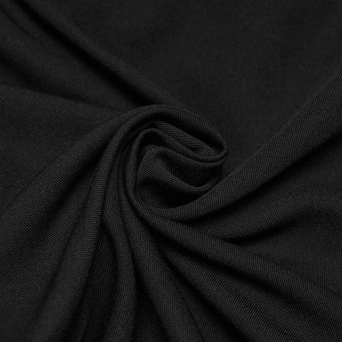 Goth Plant Embroidered Pants