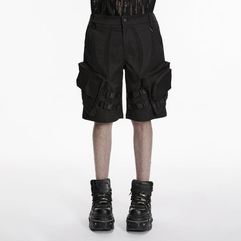 Punk street functional shorts