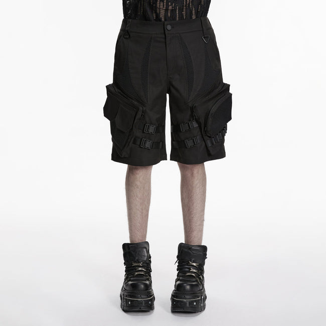 Punk street functional shorts
