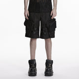 Punk street functional shorts
