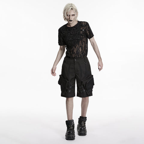 Punk street functional shorts