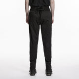 Goth Embroidered Mysterious Pants