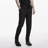 Goth Embroidered Mysterious Pants