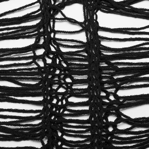 Punk Sexy Hollow Long Sweater