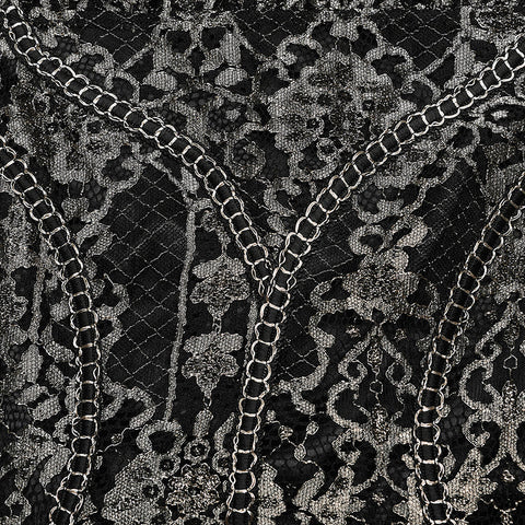 Gothic Mystery off shoulder Dress