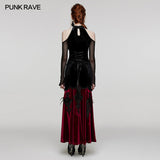 Goth Off Shoulder Gorgeous Dress