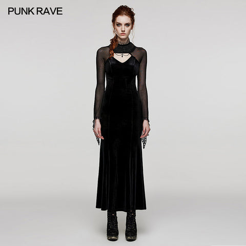 Goth velvet Exquisite Dress