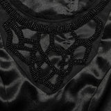 Goth Gorgeous Shiny woven Dress