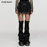 Faux Leather short pleated Skirt