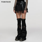 Faux Leather short pleated Skirt