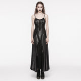 Gothic braided slip dress