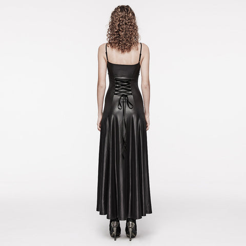 Gothic braided slip dress