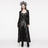 Gothic braided slip dress