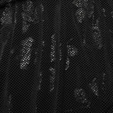 Goth Rose Print Dress