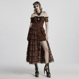 Steampunk lace dress