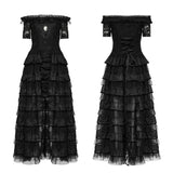 Steampunk lace dress