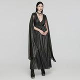 GothDeep V-neck dress